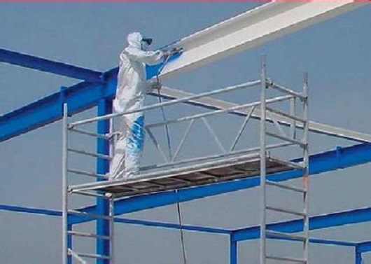 運城鋼結構構件油漆的噴涂，防腐防火都不能少