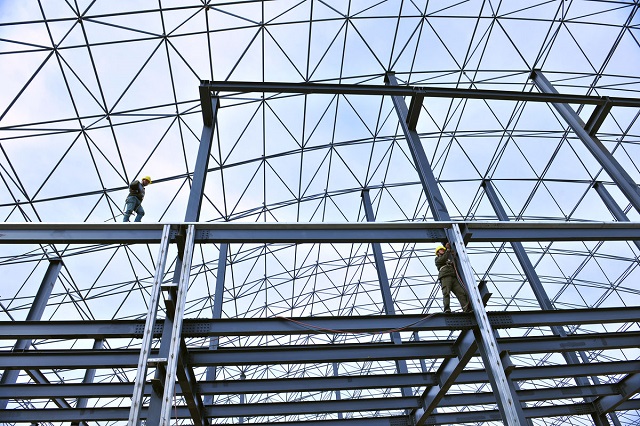 鋼結構廠房施工的安全措施，牢記安全才有精品工程
