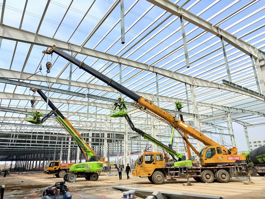 山西鋼結構工程施工